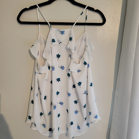 Ann Taylor Loft Flowy Floral Chiffon Camisole - Picture 6 of 9